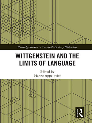 cover image of Wittgenstein and the Limits of Language